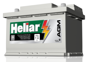 A linha Heliar AGM é ideal para veículos altamente equipados e também para sistemas Start-Stop. Tem 24 meses de garantia e Proteção 24 horas Heliar.