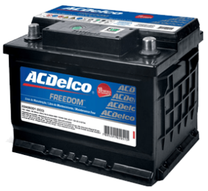 A linha de Baterias ACDELCO é feita para o usuário que exige alta qualidade e performance, agora também com a exclusiva Tecnologia Full Charge. As baterias ACDELCO atendem a todas as especificações da bateria original de fábrica que equipa o veículo zero quilômetro, de todas as marcas e modelos.